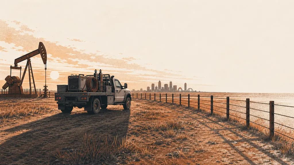 Mobile Welding in Dallas-Fort Worth: Oil, Ranches, and On-Site Repair