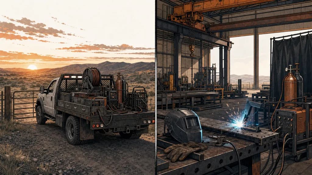 Mobile Welding vs Shop Welding: Cost, Speed, and When Each Makes Sense